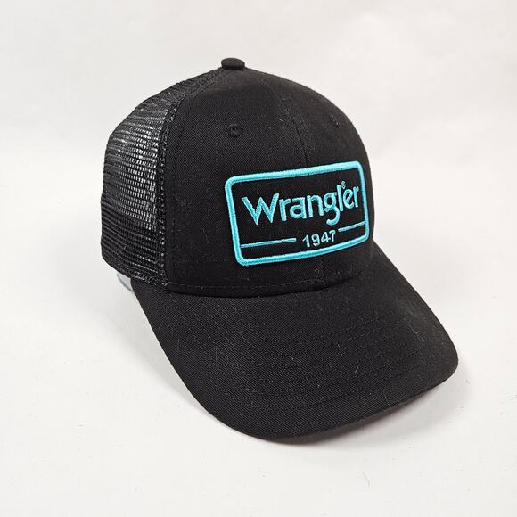 Wrangler "1947" Snapback Trucker Cap, Size Adjustable - Picture 1 of 5